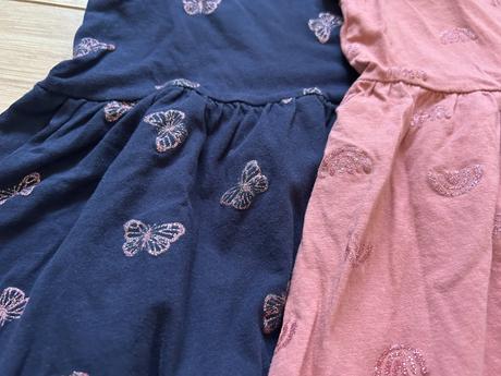 2ks letné šaty zn.h&m (veľ.122), h&m,122