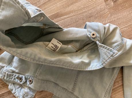 Dámska bledá riflovka, h&m,38