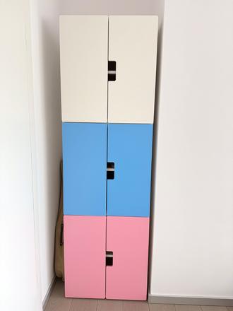 Skrinky stuva biela,modrá, ružová,