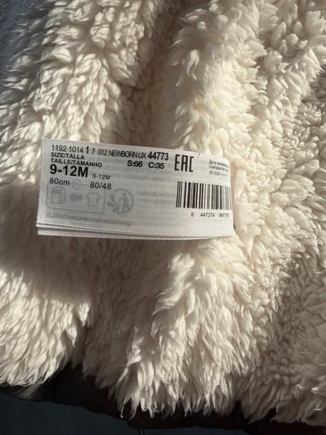 Zimná bundička, mango,80