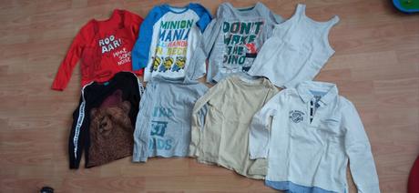 Tričká s dlhým rukávom 128, 128