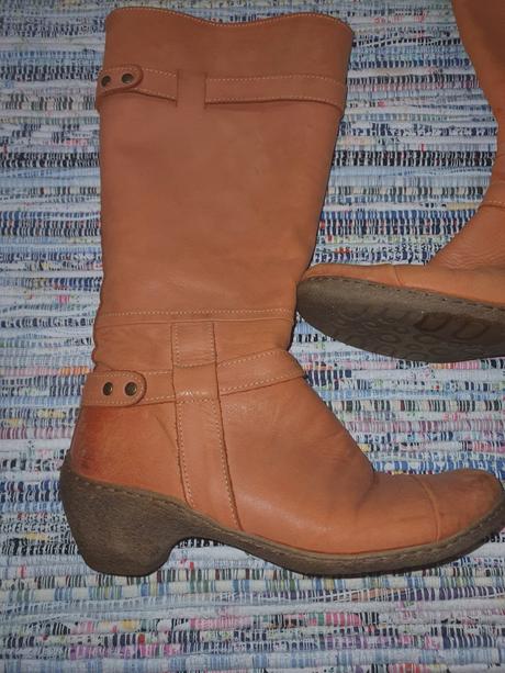 Kožené čižmy 37, 37