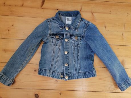 Riflová bunda, h&m,110