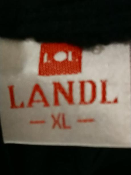 Dámske elastické čierne tepláky, landl, l, l