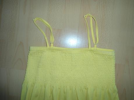 Zlte dlhsie tricko, fishbone,m