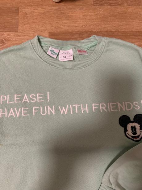Disney mikinka, zara,110
