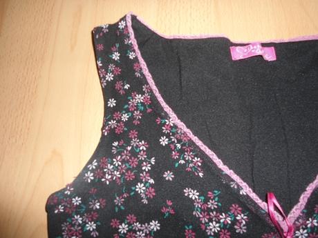 Cierno-ruzove tricko, xs