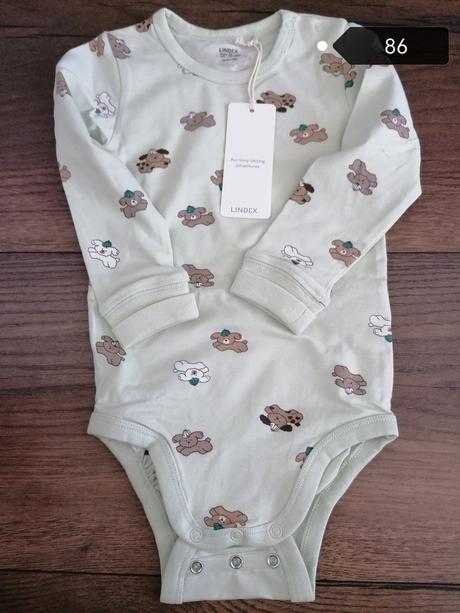 Lindex rastuce body 68, lindex,68 / 74 / 80 / 86