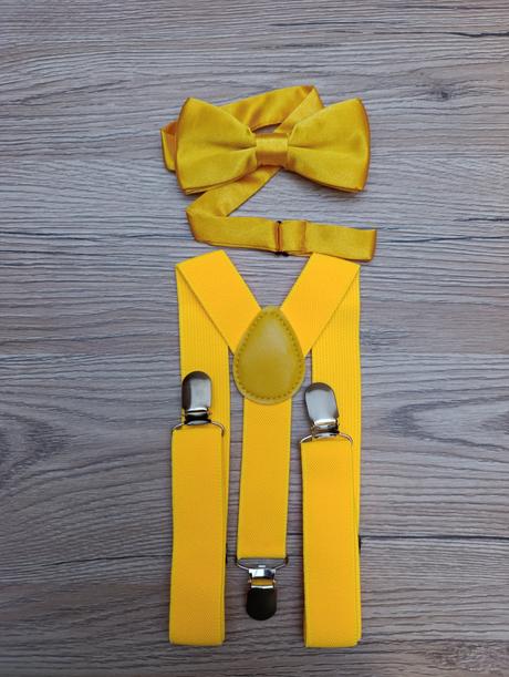 Chlapčenské traky a motýlik - 13 farieb,