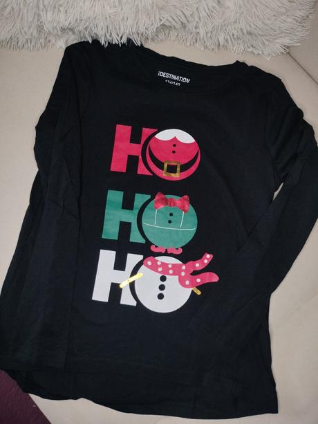 Vianočné tričko hohoho, 134