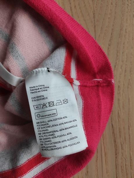 Nenosené úpletové šaty 140/146, h&m,140 / 146