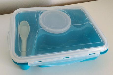 Viaczložkový desiatový bento box,