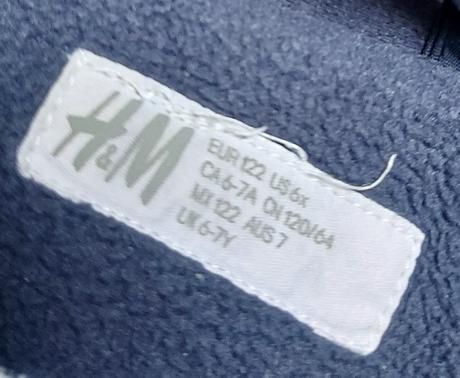 Zimná vetrovka h&m, h&m,122