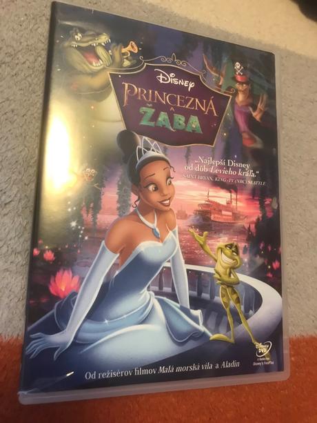 Dvd princezna žaba,
