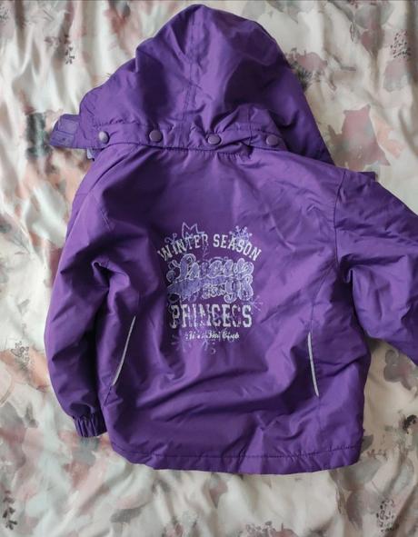 Detská zimná bundička, lupilu,86