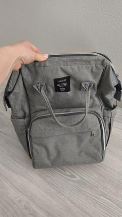 Mama ruksak lequeen šedý, lequeen