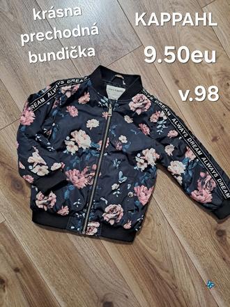 Prechodná bundiččka kappahl, kappahl,98