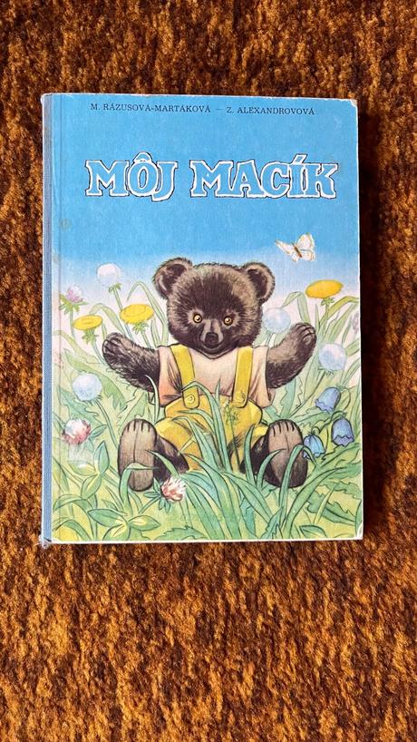 Retro kniha - môj macík, 