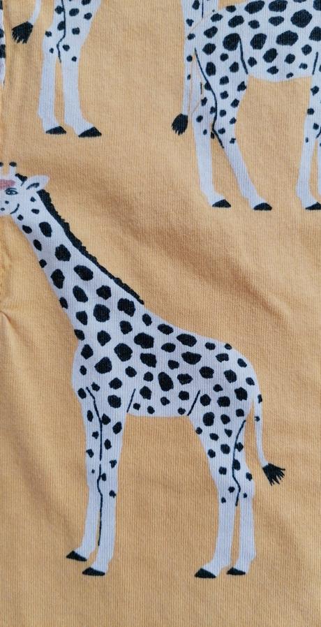 Letný overal zirafa, lindex,74