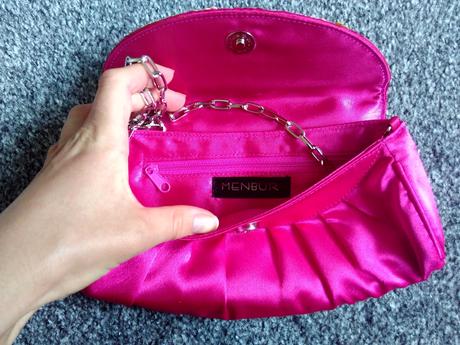 Menbur kabelka fuchsia, 