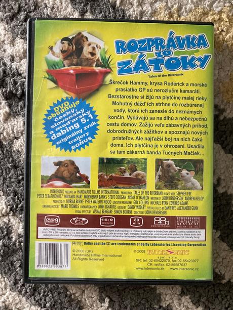 Dvd  doba ľadová 4, krúdovci, rozprávka zo zátoky, 