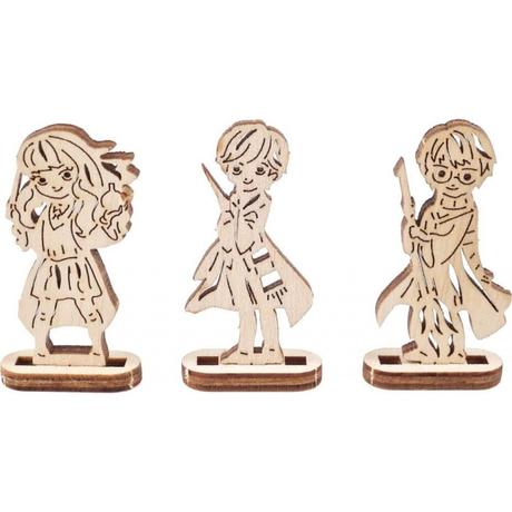 3d drevené mechanické puzzle harry potter  ugears, 