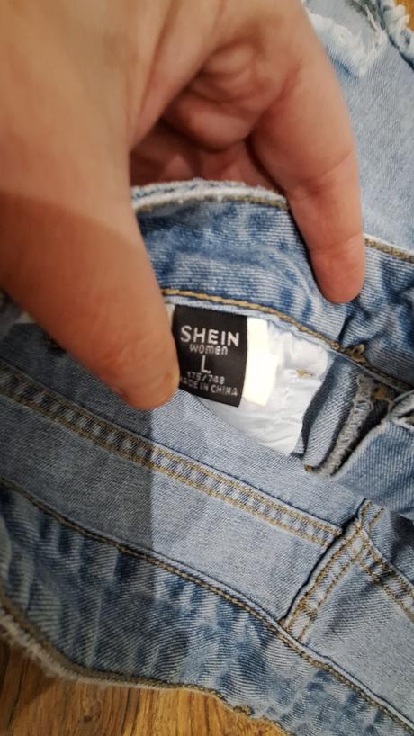 Riflove kratasy sortky deravé vel 36/38, m