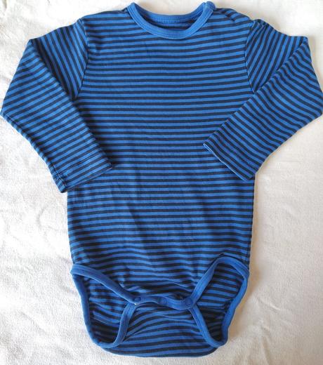 Modre pasikave body, h&m,86