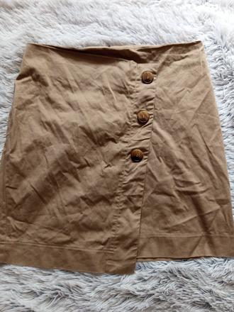 Hnedá sukňa s gombikmi, orsay,42