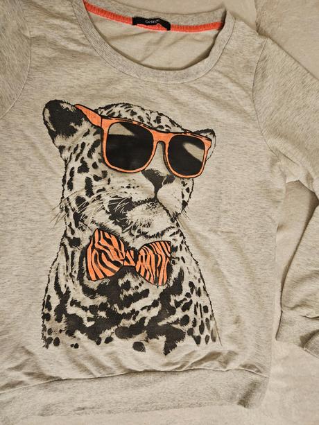 Mikina s leopardom george m, george,m