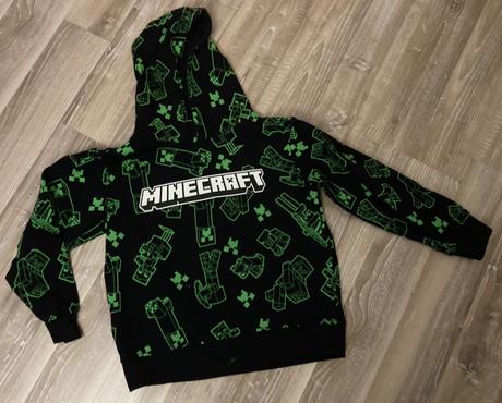 Mikina minecraft v.116/122 menšie 128., takko,122