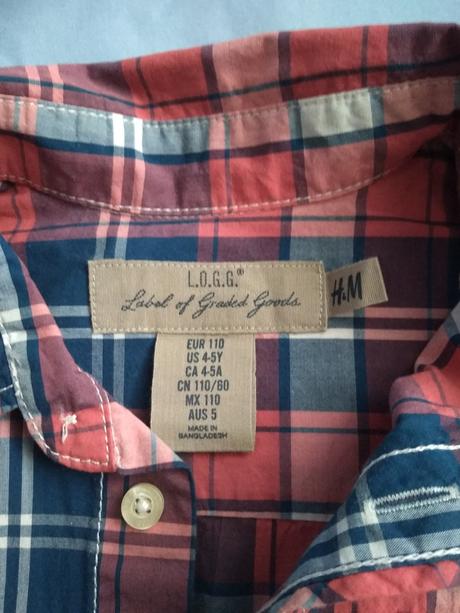 Košeľa, h&m,110