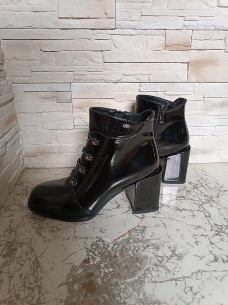 Kožené kotníčky filipo, 37