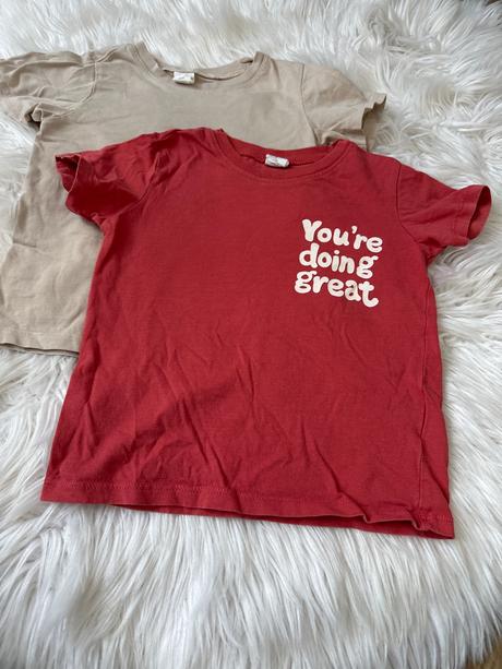 2 ks tričiek h&m, h&m,98