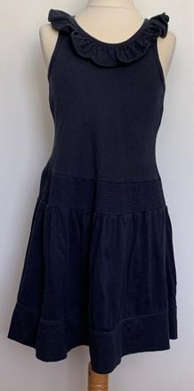 Benetton tmavomodré šaty, 128