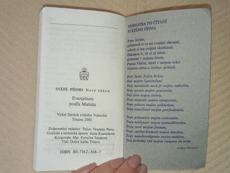 Evanjelium podľa matúša ježiš radostná cesta,