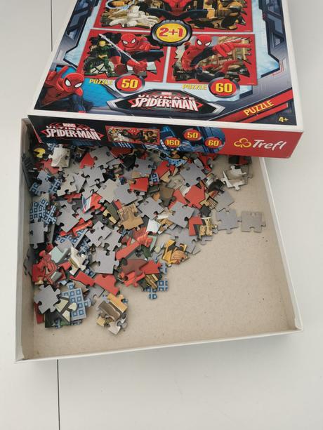 Puzzle spider man,