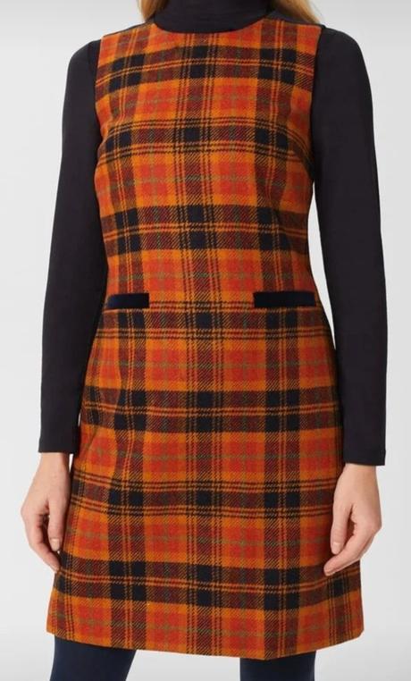 Vlnené šaty na zimu, l