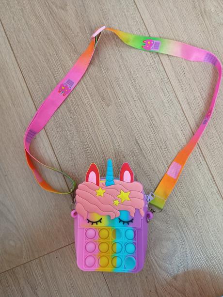 Taštička pop it unicorn,