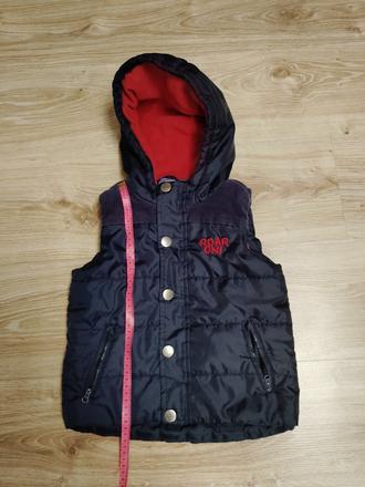 Tmavomodrá vesta 104, lupilu,104