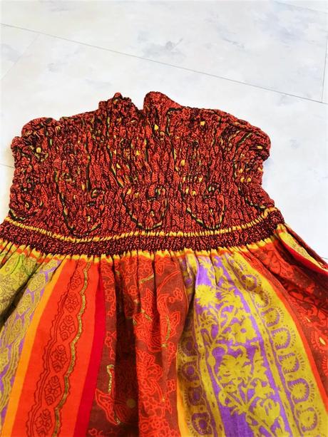 Etno top v boho štýle, xs