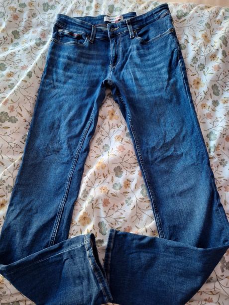 Elastické rifle, tommy hilfiger,170