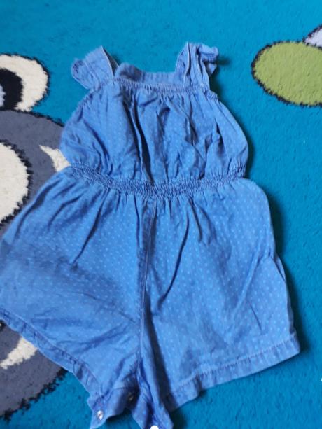 3 x tricko, 1x kratase a letny overal, 86–98