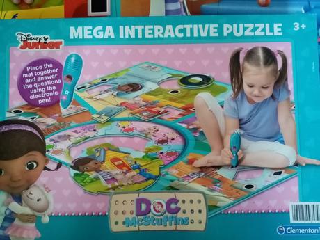 Veľké interaktívne puzzle clementoni s ep,