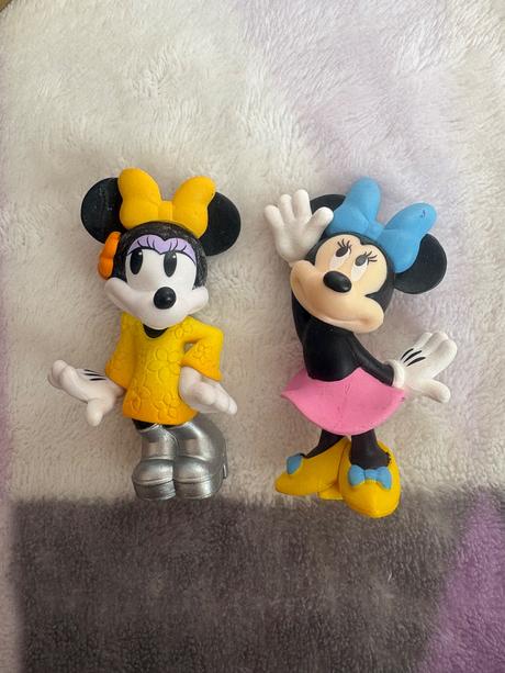 5ks vintage minnie postavičky z usa, 