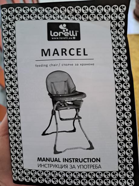 Detská stolička na kŕmenie, lorelli