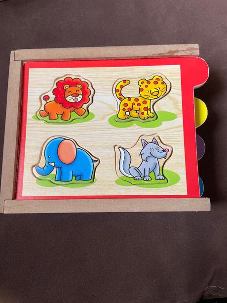 Drevená skladačka, 