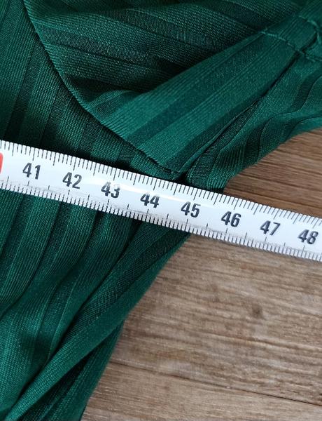 Zelené letné kvetinové šaty, l