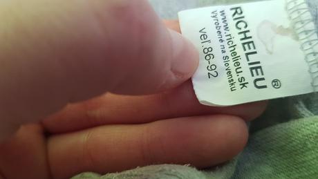 Súprava leginy a šatove tričko, richelieu,86