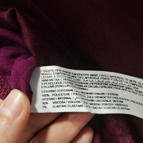 Padavý top s náhrdelníkom veľ. m, piazza italia,m